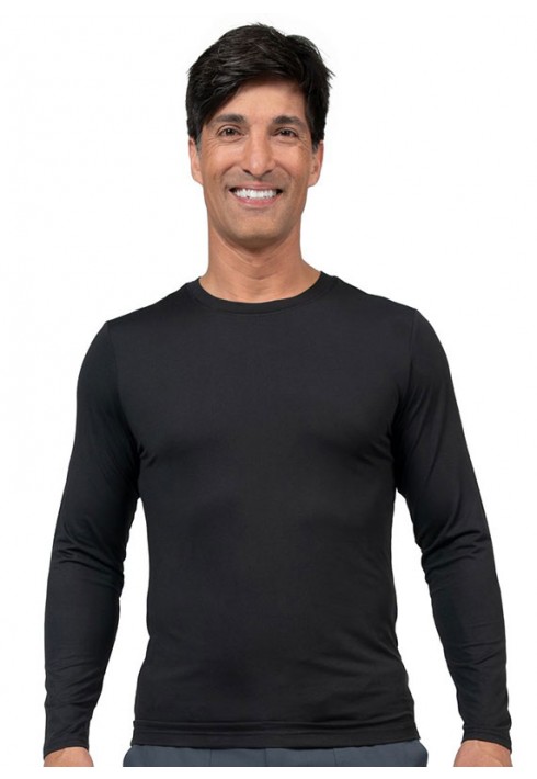 Ava Therese – 1144 – Men’s Thomas Brushed Knit Tee - Black