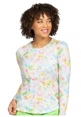 Ava Therese – 1155 – Women’s Bella Brushed knit Printed Tee - Brights