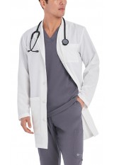 V-Tess – WL801 – Men’s 5 Pocket Full-Length Tablet White Coat